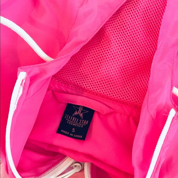 💟RARE💟Jeffree Star “PROM PINK” WINDBREAKER!! - Picture 8 of 8